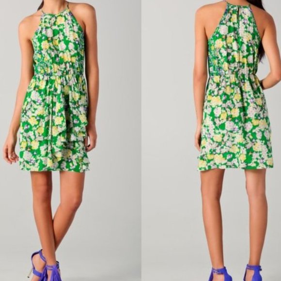 Rebecca Taylor Dresses & Skirts - Rebecca Taylor Silk Garden Flower Flutter Dress